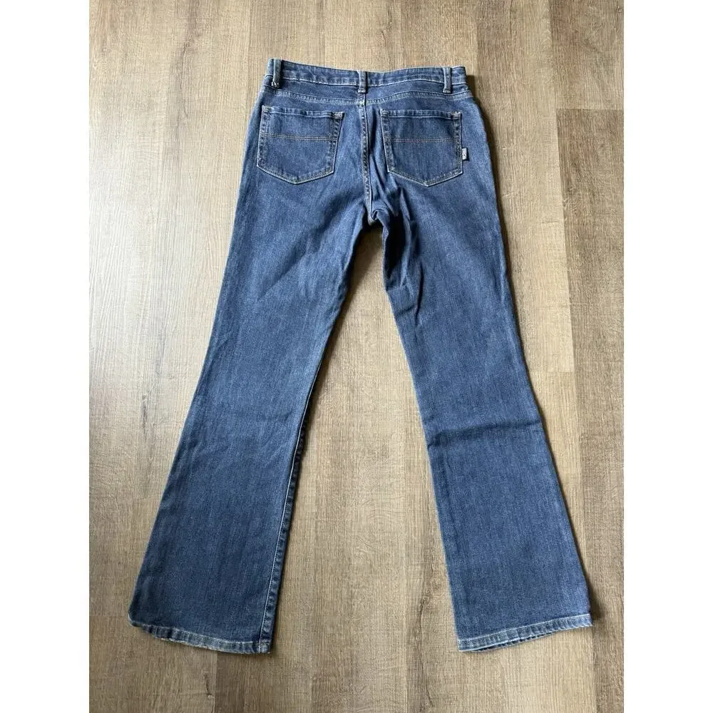 Patagonia Women's Jeans Size 29 Blue Bootcut Medium Wash Denim Mid Rise 5-Pocket